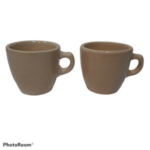 2 Mugs Vintage BUFFALO China RESTAURANT WARE Cups